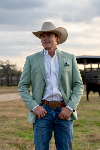 Mint Julep Slim Fit Cowboy Sport Coat