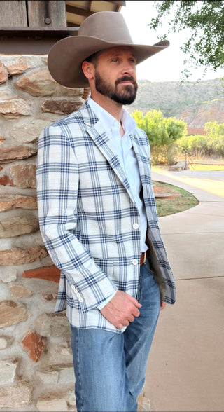 New!! Mesa Blue Cowboy Sport Coat